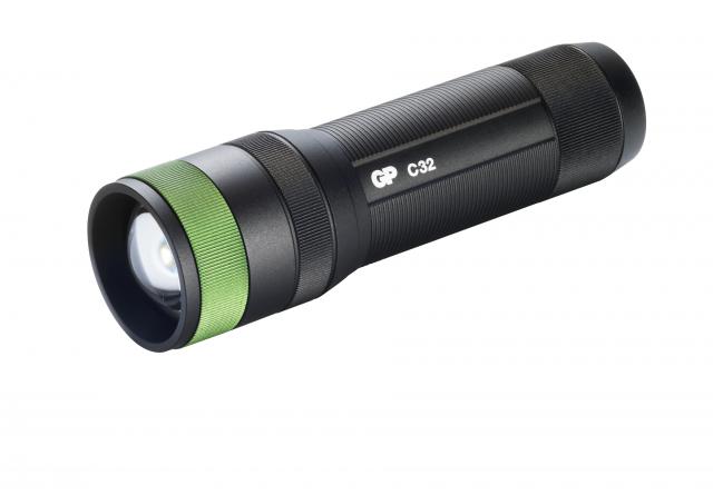 Torch  GP BATTERIES  Discovery  LED C32  300 lumens 