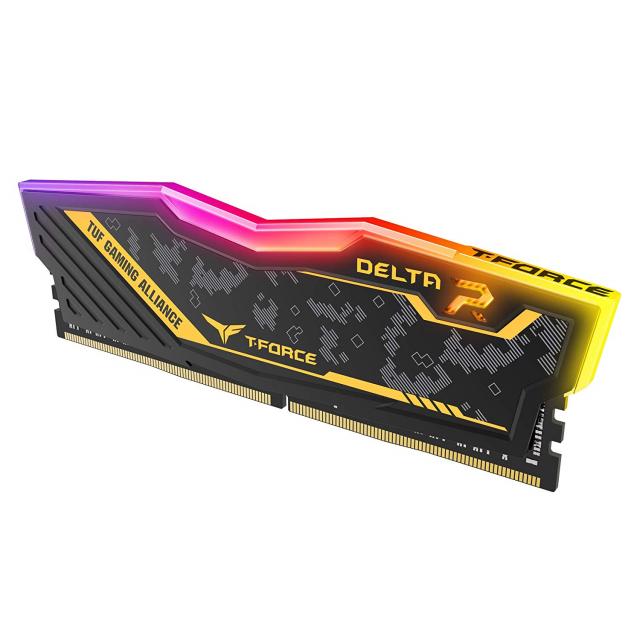 Memory Team Group Delta RGB TUF DDR4, 32GB(2x16GB) 3200MHz 