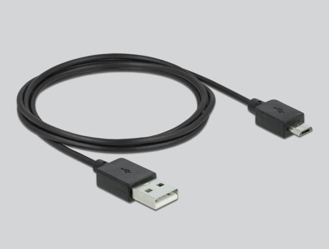 Адаптер Delock 63206, HDMI-A мъжко - DisplayPort женско, 4K 60 Hz, Черен 