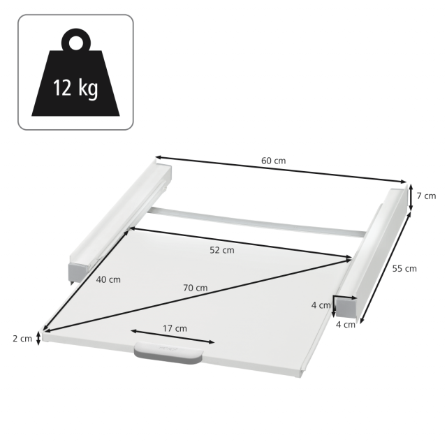 Stacking Kit for Washing Machine/Dryer Xavax, 111363  