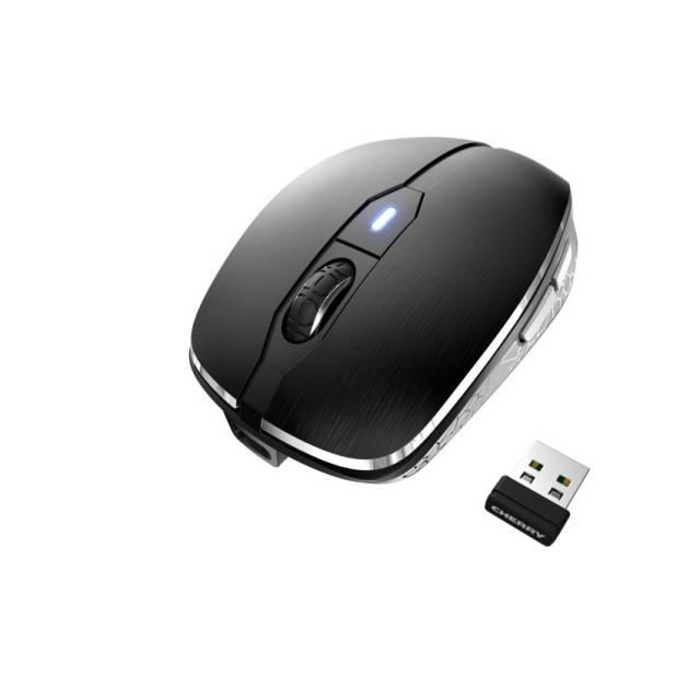 Безжична мишка CHERRY MW 8C ADVANCED, USB, Bluetooth/2.4Ghz, Черна 