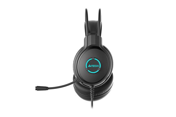 Headphones A4TECH Fstyler FH300U, Black 