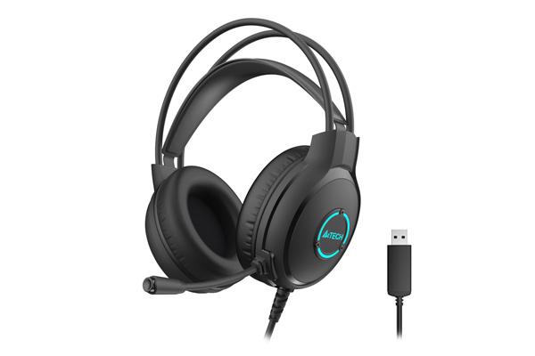 Headphones A4TECH Fstyler FH300U, Black 