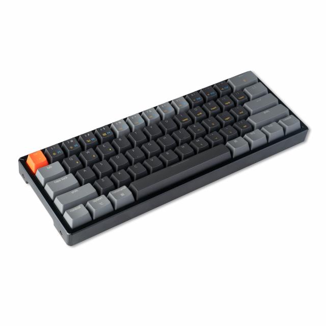 Геймърска Механична клавиатура Keychron K12 Hot-Swappable Aluminum 60% Gateron Brown Switch RGB LED ABS 