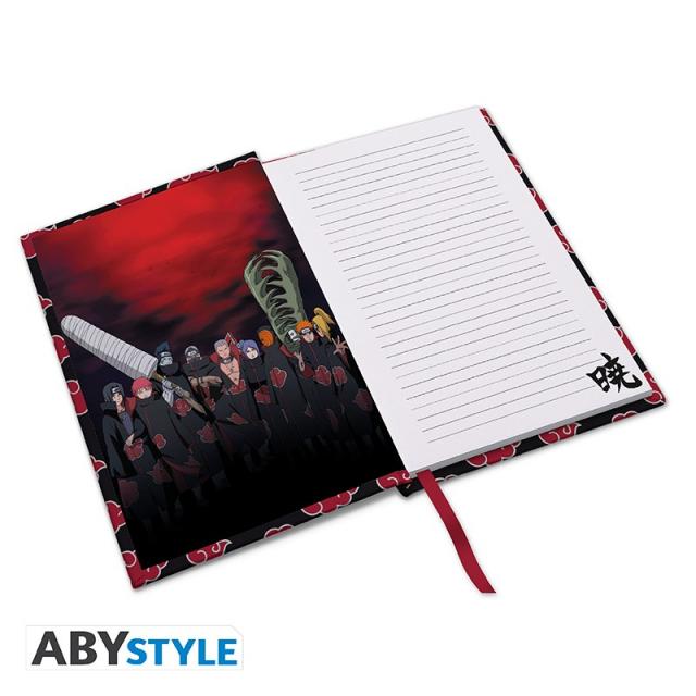 NARUTO SHIPPUDEN - A5 Notebook "Akatsuki" 