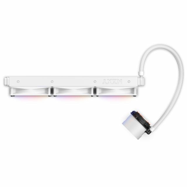 AIO Liquid Cooler NZXT Kraken 360 RGB White, LCD Display 