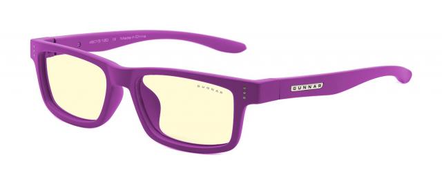 Blue light glasses for kids Gunnar Cruz Kids Small, Amber Natural, Magenta 