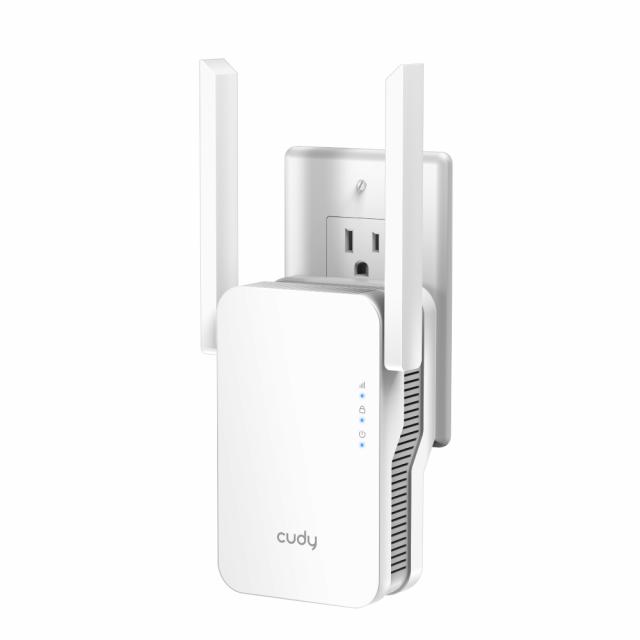 Wireless Range Extender Cudy RE1800, 2.4/5 GHz, 574 - 1201 Mbps, 10/100/1000 