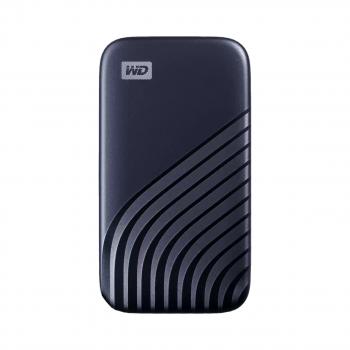 Външен SSD диск Western Digital My Passport, 500GB, USB-C, Син