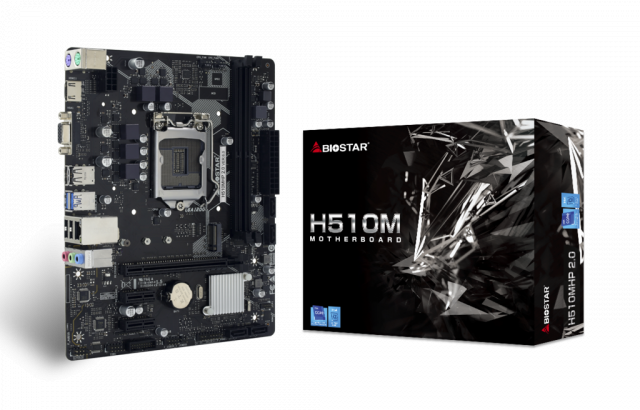 Motherboard BIOSTAR H510MHP 2.0, LGA1200, DDR4, mATX 