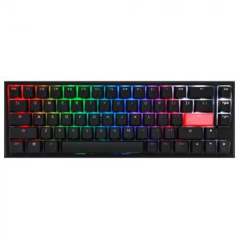 Геймърскa механична клавиатура Ducky One 2 SF RGB, Cherry MX Silent Red