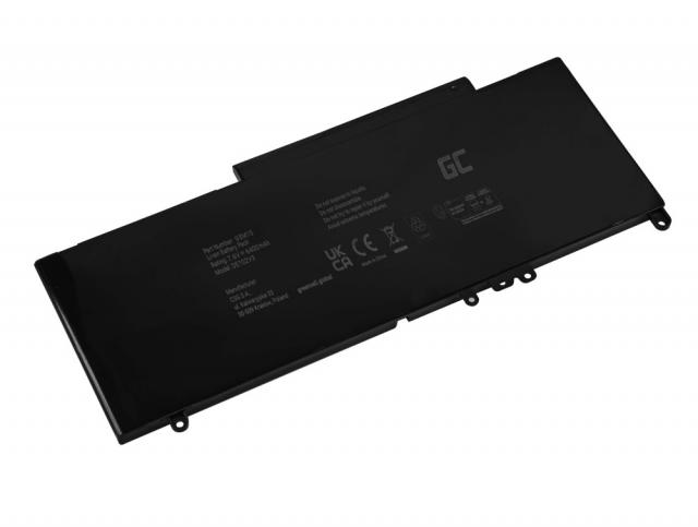 Батерия за лаптоп Dell Latitude E5250 E5450 E5550 G5M10 0WYJC2  7,6V 6200mAh GREEN CELL 