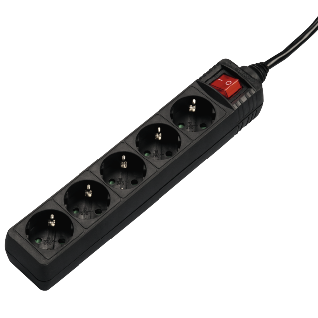 Hama Power Strip, 5-Way, 1.4 m, 137267 