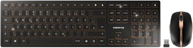 Kомплект клавиатура с мишка CHERRY DW 9100 SLIM, UK 
