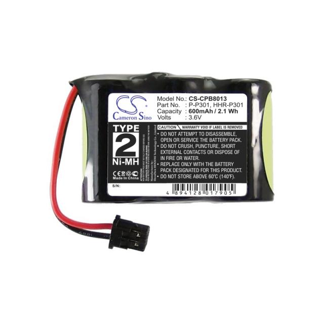 Battery for cordless phone 3* 1/2АА 3.6V NiMH 600mAh T279  KX-A36A Cameron Sino 