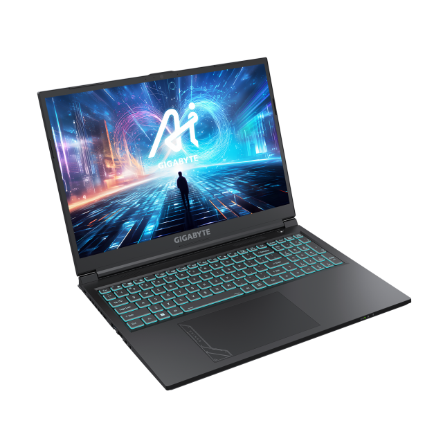 Лаптоп GIGABYTE G6 MF-H2EE854KD 16" FHD 165Hz, Intel Core i7-13620H, 2x8GB DDR5, 1TB SSD Gen4, nVIdia RTX 4050 6GB GDDR6, Free DOS 