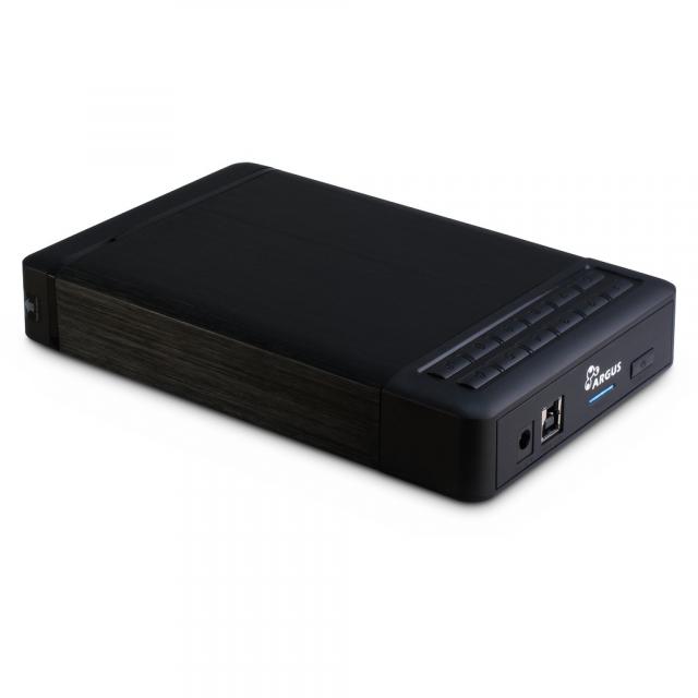 Чекмедже за твърд диск Inter-Tech Argus GD-35LK01 3.5" USB 3.0, 256-bit AES Encryption 