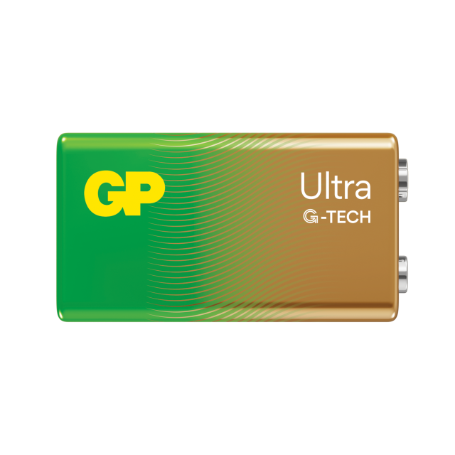 Алкална батерия GP ULTRA 6LF22 /6LR61, 9V, 1 бр., 1604AU21-SB1 