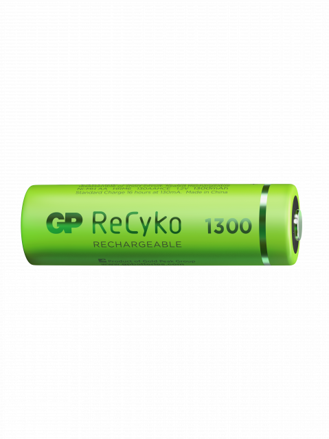 Rechargeable battery GP R6 AA  130AAHC-EB4 1300mAh NiMH 4pc in blister GP 