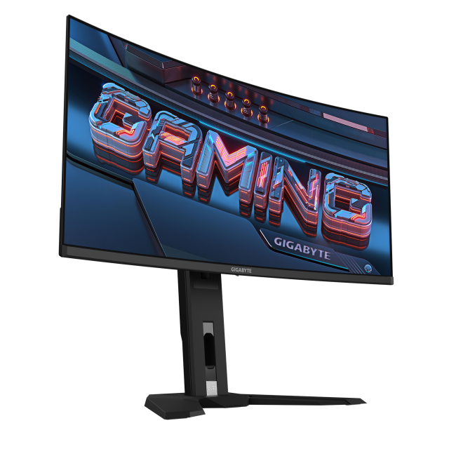 Monitor GIGABYTE MO34WQC2,QD-OLED, WQHD(3440x1440), 240Hz, 0.03ms, Vesa ClearMR 13000, HDR 400, KVM 