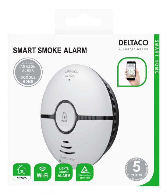 SMART HOME Wifi optical smoke detector 