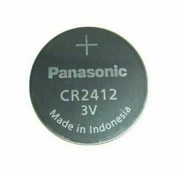 Button lithium battery CR2412  PANASONIC