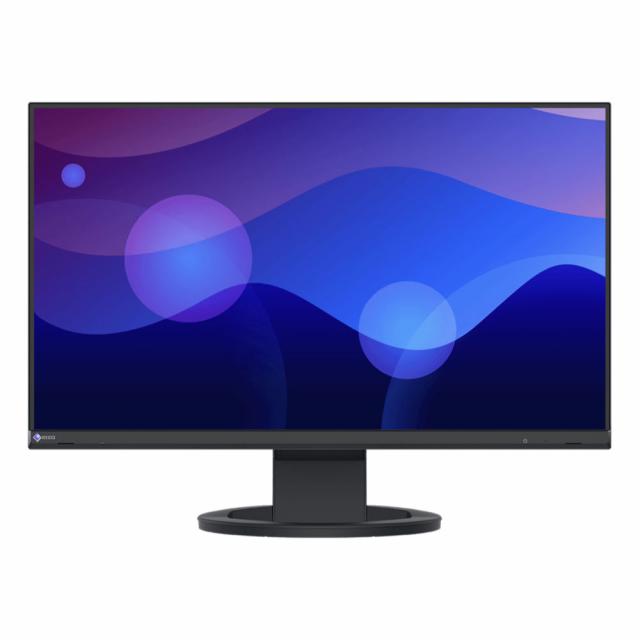 Monitor EIZO FlexScan EV2480, IPS, 23.8 inch, Wide, Full HD, HDMI, DisplayPort, USB-C, Black 