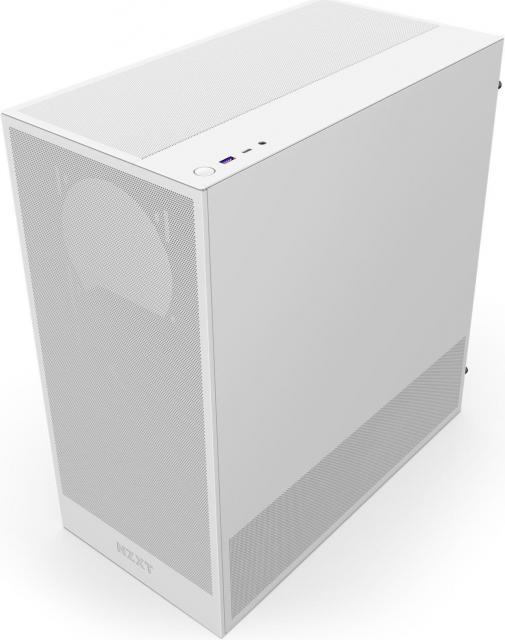 Кутия NZXT H5 Flow 2024 White, Mid-Tower 