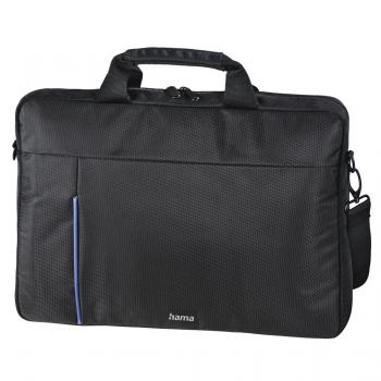 Hama "Cape Town" Laptop Bag, up to 40 cm (15.6"), black/blue