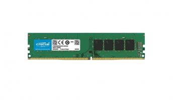 Памет Crucial single rank, 4GB DDR4 PC4-19200 2400Mhz CT4G4DFS824A