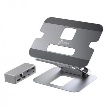 j5create Multi-Angle Dual HDMI Docking Stand