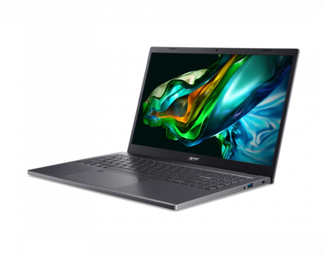 Лаптоп Acer Aspire 5 A515-58M-56WA, Core i5-1335U, 15.6" FHD IPS, 16GB RAM, 512GB SSD, Nо OS, Кирилизиран 