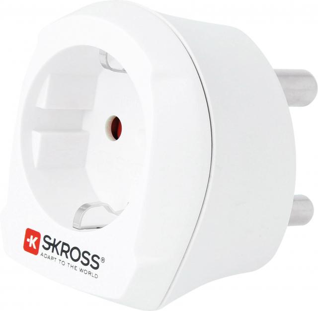 Skross travel adapter, EUR to South Africa, earthed (1.500201-E) 