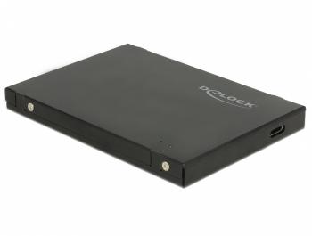 Delock External 2.5″ Enclosure for M.2 NVMe PCIe SSD with USB 3.1 Gen 2 USB Type-C