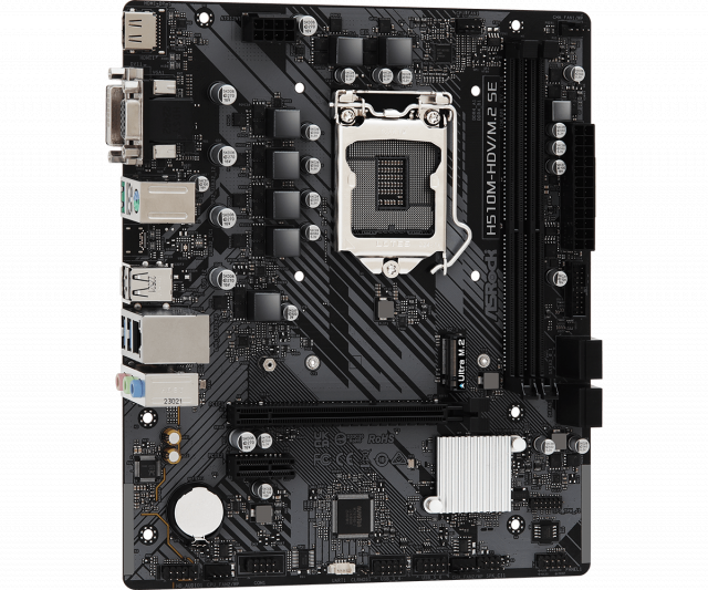 Motherboard ASRock H510M-HDV/M.2 SE, LGA1200, DDR4, mATX 