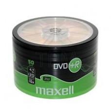 DVD+R MAXELL, 4,7 GB, 16x, 50 бр. 