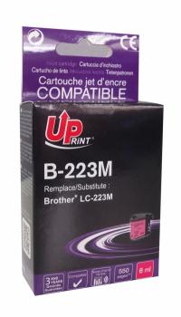 Ink cartridge UPRINT LC223 BROTHER, Magenta