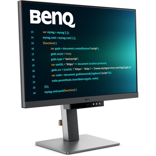 Монитор за програмиране BenQ RD240Q, 24.1", IPS, 2560x1600, 5 ms, 60Hz, HDR10 