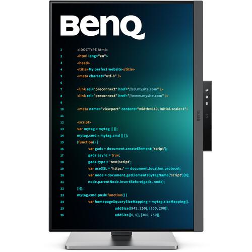 Monitor BenQ RD240Q, 24.1", IPS, 2560x1600, 5 ms, 60Hz, HDR10, Ergonomic stand 