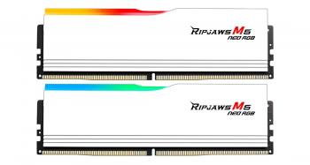 Memory G.SKILL Ripjaws M5 Neo RGB White 32GB(2x16GB) DDR5-6000