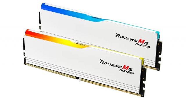 Памет G.SKILL Ripjaws M5 Neo RGB White 32GB(2x16GB) DDR5-6000 