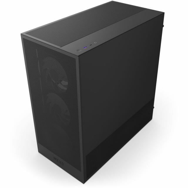 Кутия NZXT H5 Flow RGB 2024 Black, Mid-Tower 