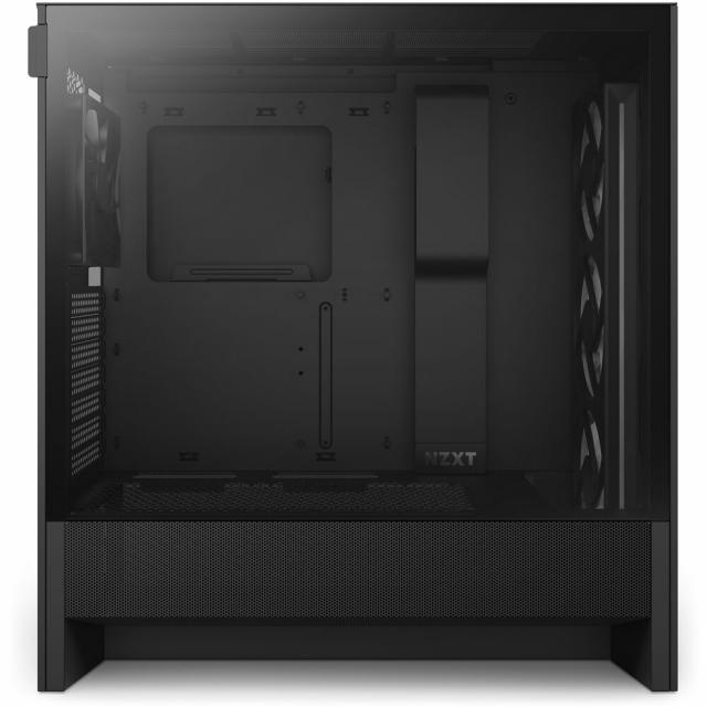 Кутия NZXT H5 Flow RGB 2024 Black, Mid-Tower 