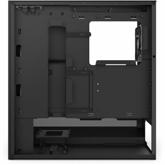 Кутия NZXT H5 Flow RGB 2024 Black, Mid-Tower 