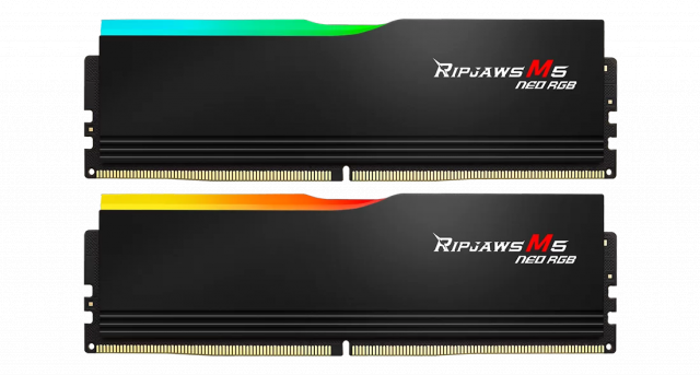 Memory G.SKILL Ripjaws M5 Neo RGB 96GB(2x48GB) DDR5-6000 - AMD EXPO 