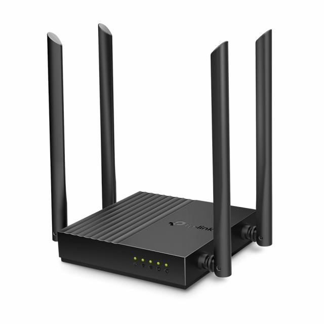 Безжичен двулентов TP-Link Archer C64, 2.4/5 GHz, 400 - 867 Mbps, Gigabit 