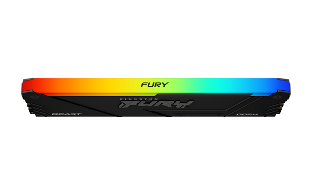 Memory Kingston FURY Beast Black RGB 8GB DDR4 3200MHz CL16 