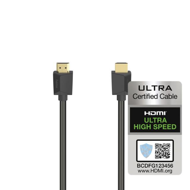 Hama Ultra High Speed HDMI™ Cable, Plug - Plug, 8K, 1.0 m 