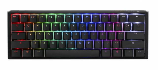 Mechanical Keyboard Ducky One 3 Classic Mini 60% Hotswap Cherry MX Blue, RGB, PBT Keycaps 