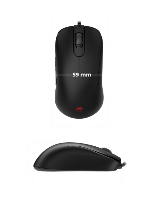 Геймърска мишка ZOWIE S2-C, Оптична, Кабел, USB 